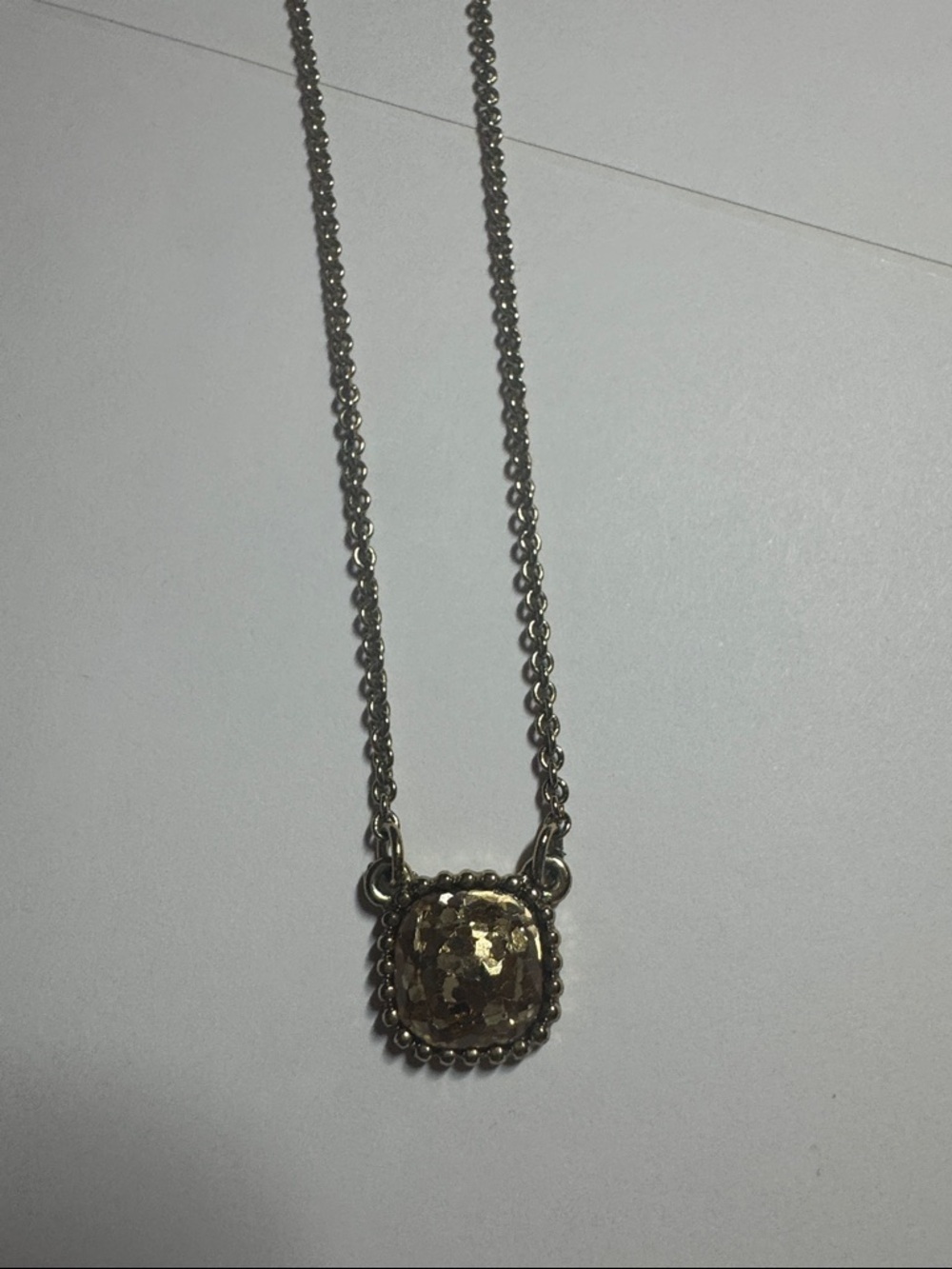 Gold-Tone Sparkle Pendant Necklace - Women Jewelry